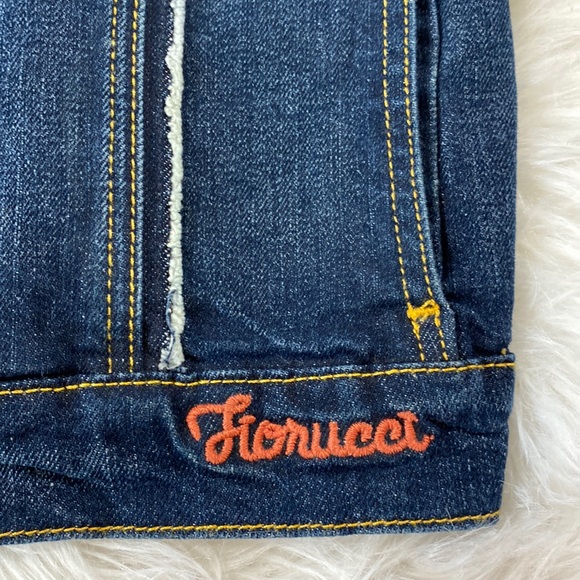 🌈[ Fiorucci ] Embellished Denim Jacket - Picture 5 of 11